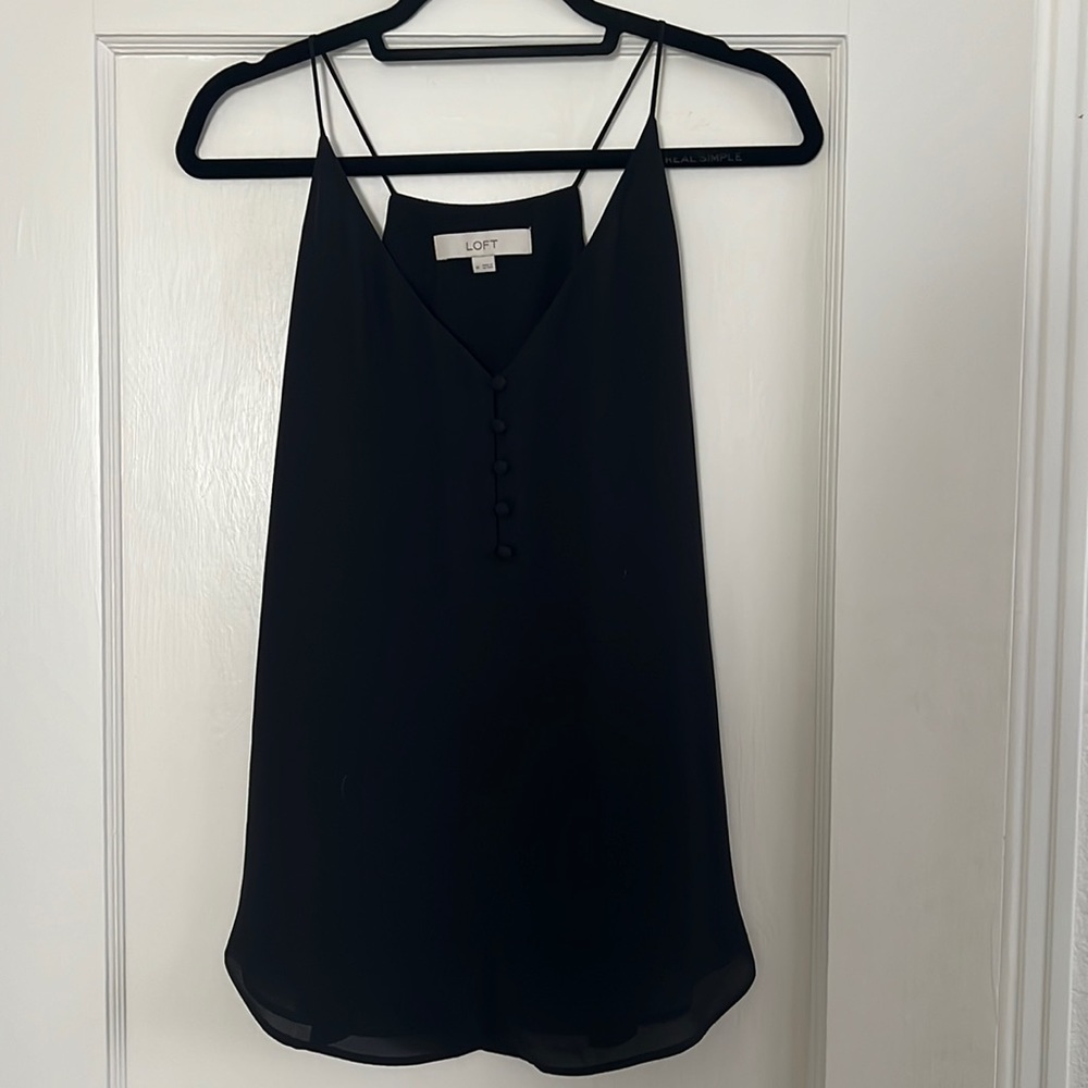 Loft button blouse